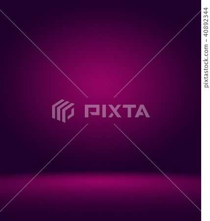 Studio Background Concept - abstract empty light gradient purple studio room background for product. 40892344