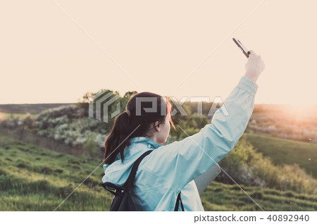 travelling hiking backpacking sunset success travelling hiking backpacking sunset success 40892940