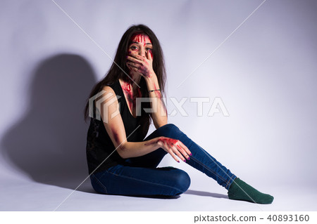 Women violence and abused concept. Trafficking Concept. Women violence and abused concept. Trafficking Concept. 40893160