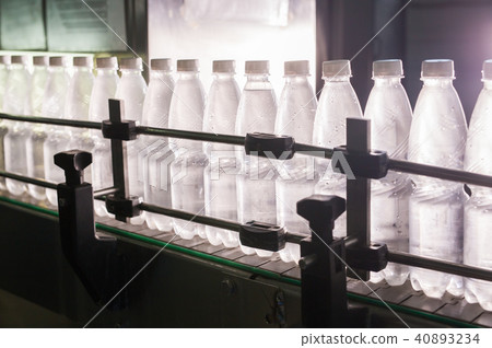 Water factory - Water bottling line for processing and bottling pure spring water into small bottles Water factory - Water bottling line for processing and bottling pure spring water into small bottles 40893234