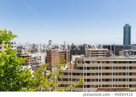 從北野山看見的神戶都市風景 40893418