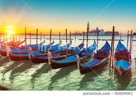 Gondolas in Venice 40894061