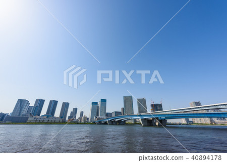 City scenery of Harumi 40894178