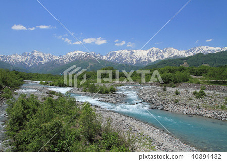 可能是白馬山和北阿爾卑斯山的流動 40894482