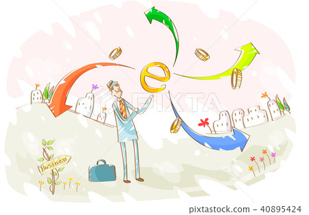 Business, illustration 40895424