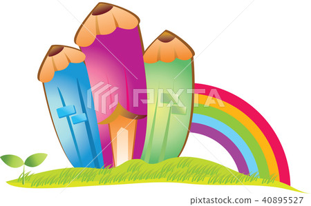 彩虹，插圖 40895527