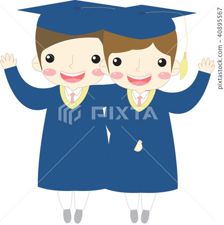 Graduation, illustration 40895567
