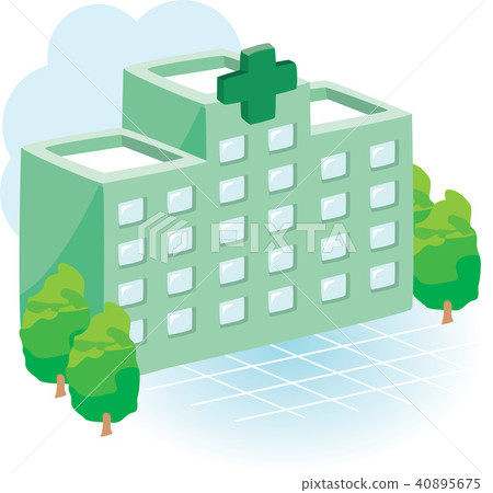 醫院，插圖 40895675