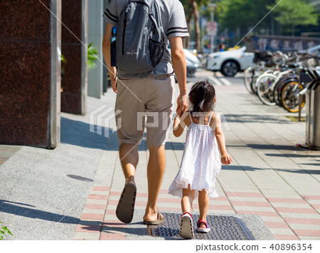 Father and daughter Father and daughter 40896354