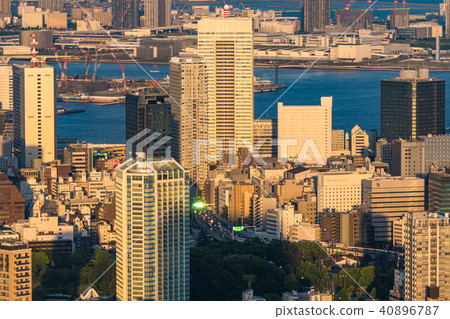 “東京”東京日落都市風景風景 “東京”東京日落都市風景風景 40896787