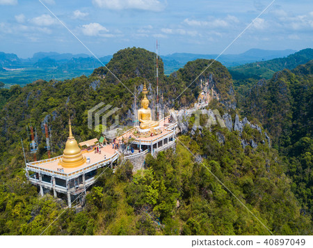 Aerial view of Tiger Cave Temple Aerial view of Tiger Cave Temple 40897049