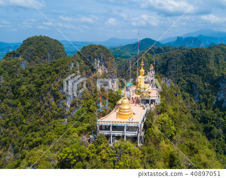Aerial view of Tiger Cave Temple Aerial view of Tiger Cave Temple 40897051