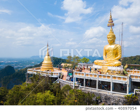 Aerial view of Tiger Cave Temple Aerial view of Tiger Cave Temple 40897054