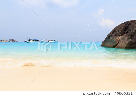 beach in Tachai island, Thailand 40900331