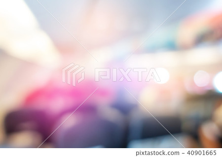 Abstract blur plane cabin. blur passengers seat 40901665