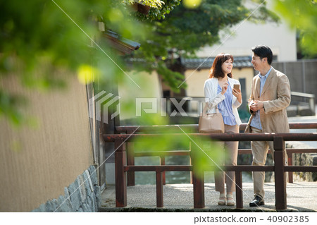 Middle couple travel image 40902385