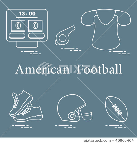 Equipment for american football, rugby 40903404