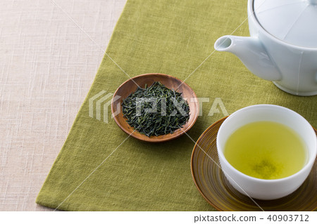 煎茶和茶葉 40903712
