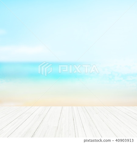 Background - Tropical - sea - sky 40903913