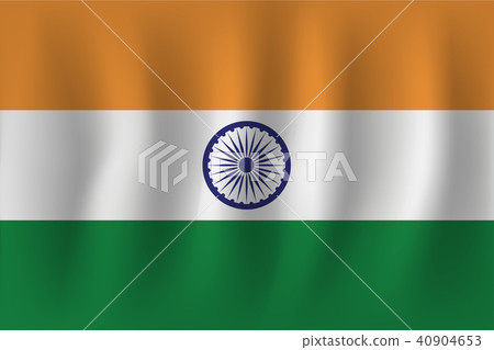 vector of ripple india flag - Stock Illustration [40904653] - PIXTA