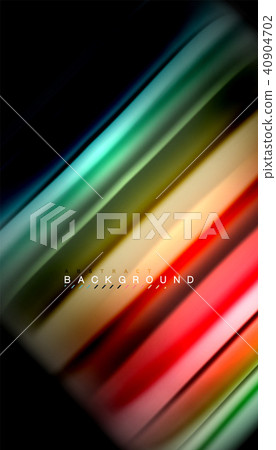 Fluid mixing colors, vector wave abstract background Fluid mixing colors, vector wave abstract background 40904702