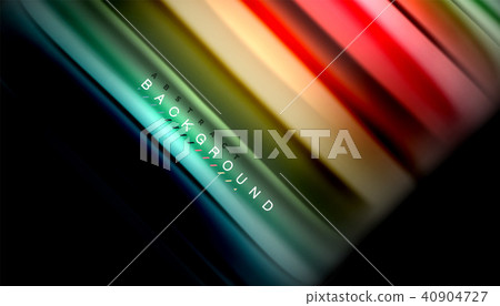 Fluid mixing colors, vector wave abstract background Fluid mixing colors, vector wave abstract background 40904727