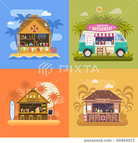 beach cafe clipart images