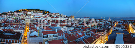 Night panorama of Lisbon Night panorama of Lisbon 40905328