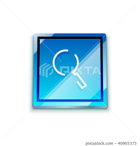 Search magnifyier web button, magnify icon. Modern magnifying glass sign, web site design or mobile Search magnifyier web button, magnify icon. Modern magnifying glass sign, web site design or mobile 40905373