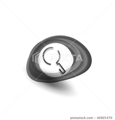 Search magnifyier web button, magnify icon. Modern magnifying glass sign, web site design or mobile Search magnifyier web button, magnify icon. Modern magnifying glass sign, web site design or mobile 40905470