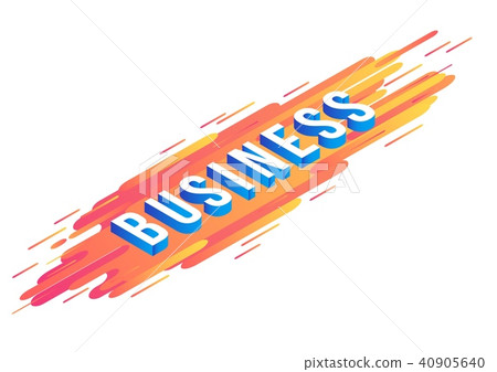 Vector business vibrant gradient poster template Vector business vibrant gradient poster template 40905640