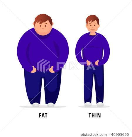 Man before and after sports.  40905690