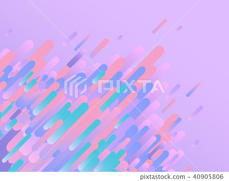 Vector trendy glitched vibrant gradient background 40905806