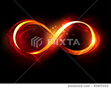 fire symbol of infinity 40905939