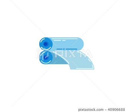 Roll of wrapping plastic stretch film Roll of wrapping plastic stretch film 40906688