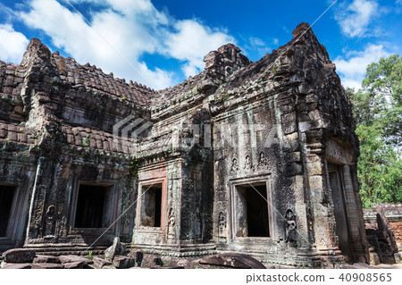 ruins ancient Preah Khan temple, Cambodia 40908565