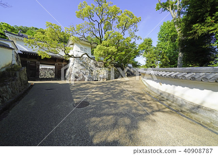 Tatsuno城堡入口入口兵庫縣 Tatsuno城堡入口入口兵庫縣 40908787