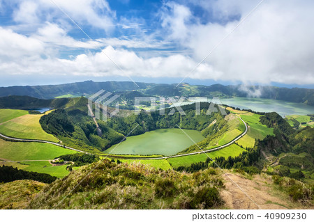 Lagoa de Santiago, Sao Miguel island, Azores 40909230