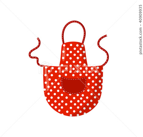 polka dot apron