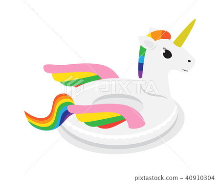 Unicorn inflatable float circle for swimming pool Unicorn inflatable float circle for swimming pool 40910304