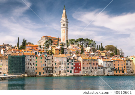 Rovinj on Adriatic sea in Croatia. Rovinj on Adriatic sea in Croatia. 40910661