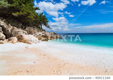 seascape with Marble Beach, Thassos Island, Greece seascape with Marble Beach, Thassos Island, Greece 40911160