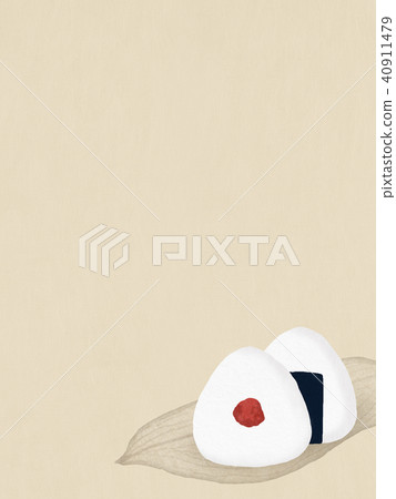 背景 - 日本紙米飯球 背景 - 日本紙米飯球 40911479