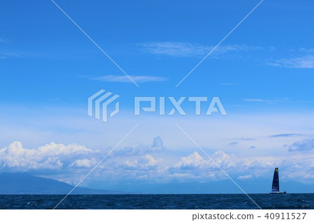 卡普里島的藍色海 40911527