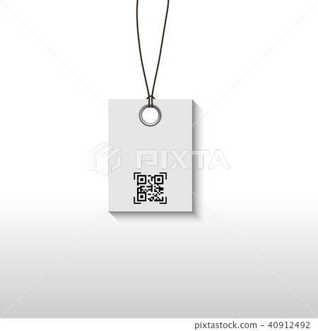 QR code for mobile payment, Digital code easy pay 40912492