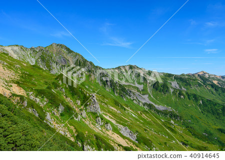 Northern Alps Back Ginza Vertical route Route Mizutake 40914645