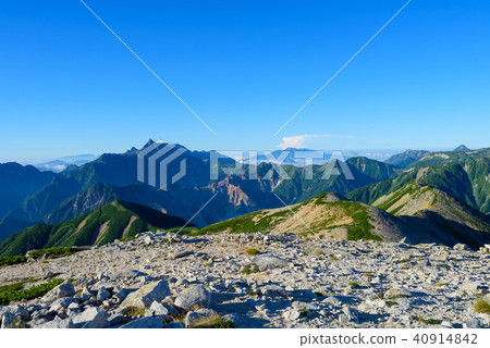 Northern Alps Back Ginza Longitudinal Route Washi-dake · Yushigatake Northern Alps Back Ginza Longitudinal Route Washi-dake · Yushigatake 40914842