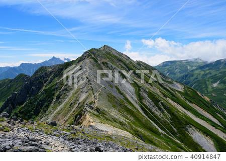 北阿爾卑斯山返回銀座縱向路線Washi-dake·Yushigatake 40914847