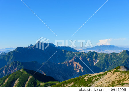 北阿爾卑斯山回到銀座縱向路線Iyagatake 40914906