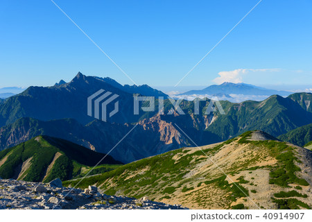 北阿爾卑斯山回到銀座縱向路線Iyagatake 40914907